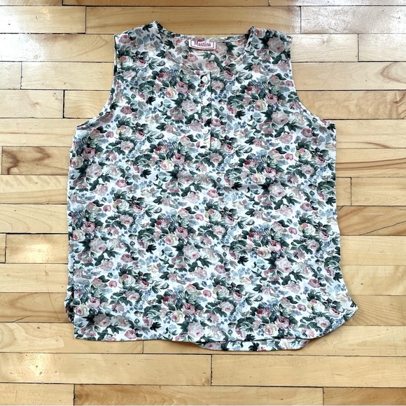 Vintage | Floral blouse - Picture 1 of 2